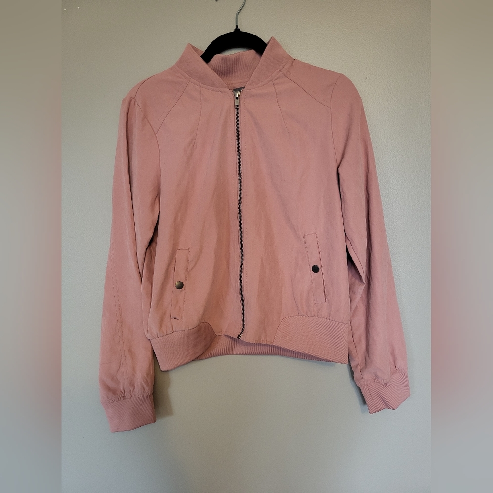 Suzy Shier Spring Bomber Jacket